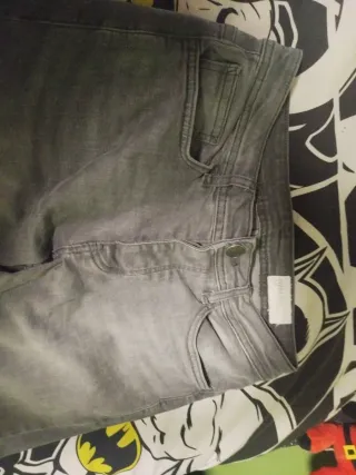 Pantalones vaqueros grises Primark Slim W28/L3