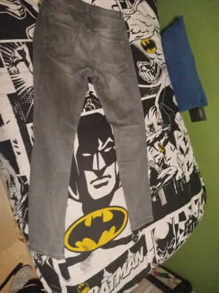 Pantalones vaqueros grises Primark Slim W28/L3