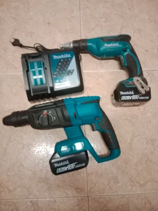 Kit Pladur Makita atornillador y Rotomartillo