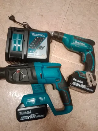 Kit Pladur Makita atornillador y Rotomartillo