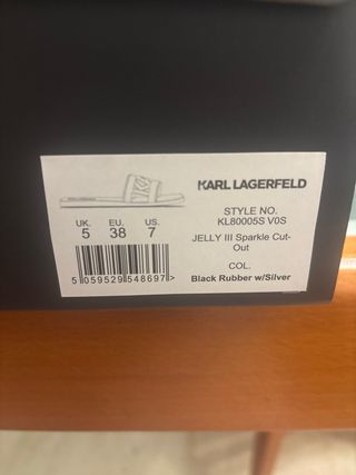 Chanclas Karl Lagerfeld Talla 38 Nuevas