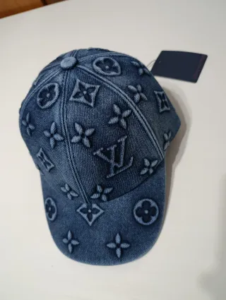Gorra Louis Vuitton Azul Denim