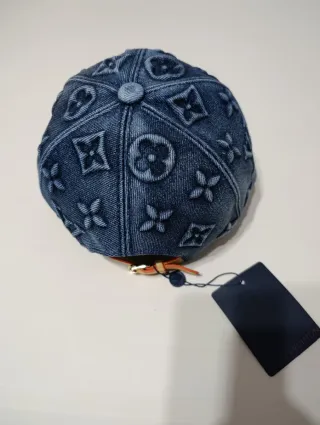 Gorra Louis Vuitton Azul Denim