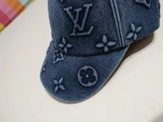 Gorra Louis Vuitton Azul Denim