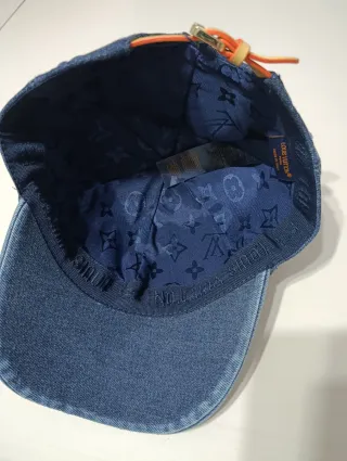 Gorra Louis Vuitton Azul Denim