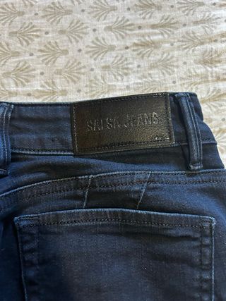 Pantalón Salsa Talle 38 Azul