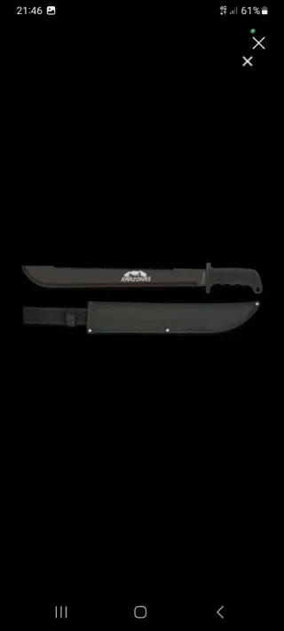 Cortacañas Amazonas con funda