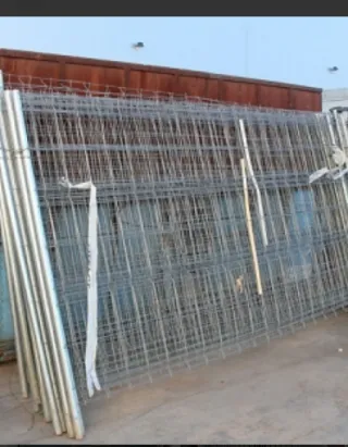 Vallas de obra metálicas
