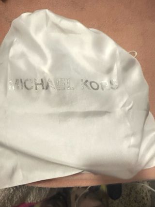 Cartera Michael Kors MK Marrón y Dorada