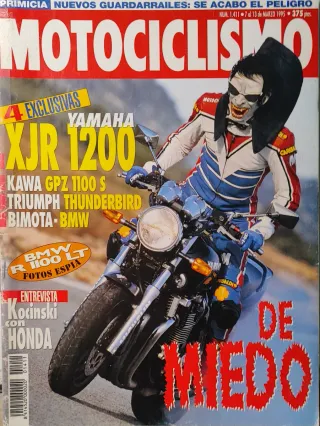 Revista motociclismo número 1411 marzo del 95