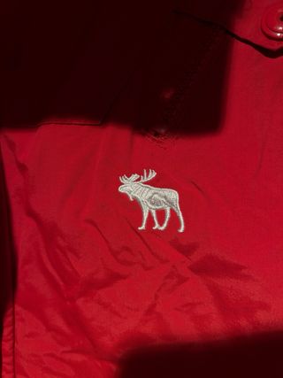 Chaqueta Abercrombie & Fitch Roja
