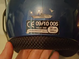 Cascos de Snowboard Cebé Rojo y azul.