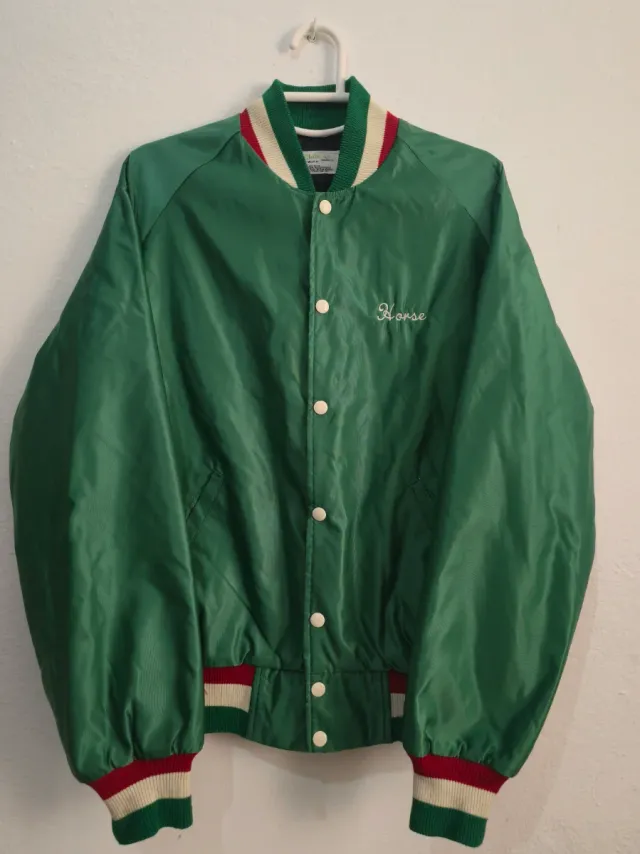 Cazadora Bomber Vintage Años 90 Talla M