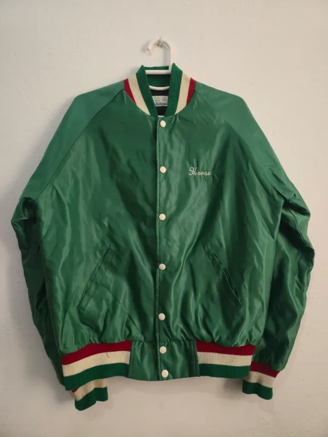 Cazadora Bomber Vintage Años 90 Talla M
