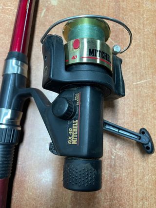 Caña Pescar Evia Sanabria + Carrete Mitchell RX 40