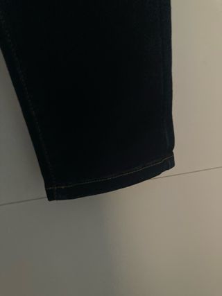 Pantalón Vaquero Vintage Mujer Azul