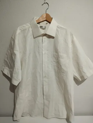Camisa Ferrero Grizzi Manga Corta XL