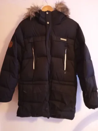 Chaquetón Plumas Decathlon Negro