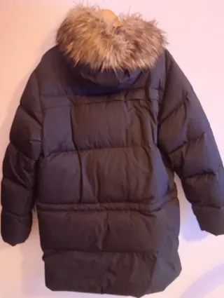 Chaquetón Plumas Decathlon Negro