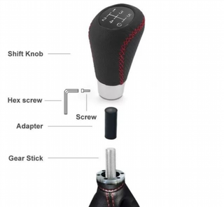 Pomo palanca cambios universal 5 velocidades