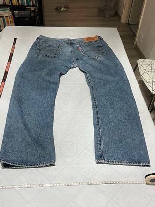 Jeans Levi's 501 Vintage Straight Fit Blu