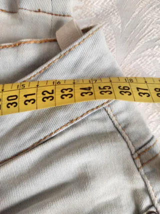 Pantalón Inside pitillo azul claro T.36