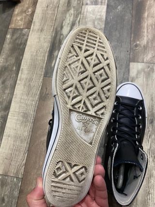 Converse All Star Pelle Nere