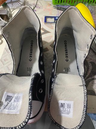 Converse All Star Pelle Nere