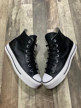 Converse All Star Pelle Nere