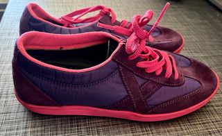 Zapatillas Munich Moradas y Rosas Talla 38