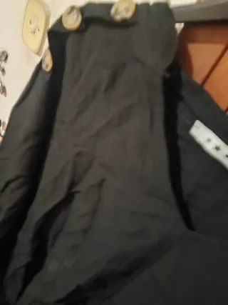 Blusa blanca y morada talla única