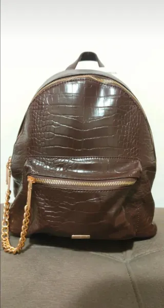 Zainetto Camomilla effetto coccodrillo