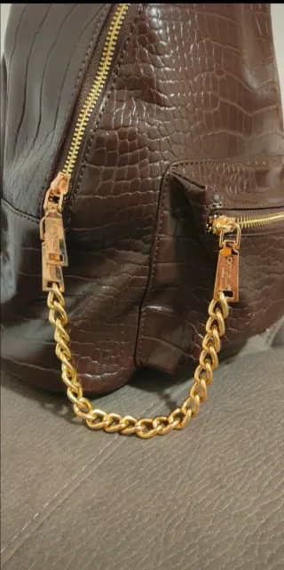 Zainetto Camomilla effetto coccodrillo