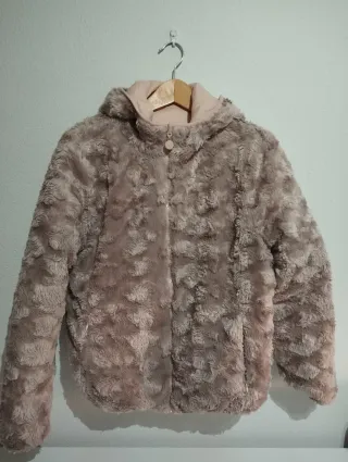 Chaqueta Reversible Mujer Talla M Rosa