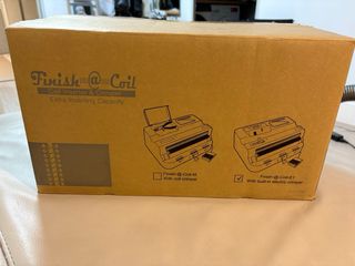 Máquina encuadernadora Finish-@-Coil-E1