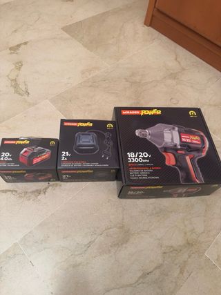 Pistola de Impacto a Batería Mader Power 18/20V