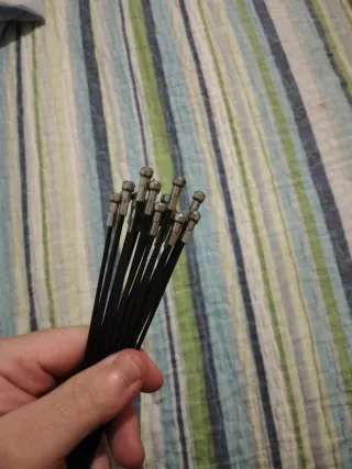 Radios Mavic Crossride Rectos,24 radios