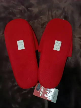 Pantuflas Mickey Navideñas Disney
