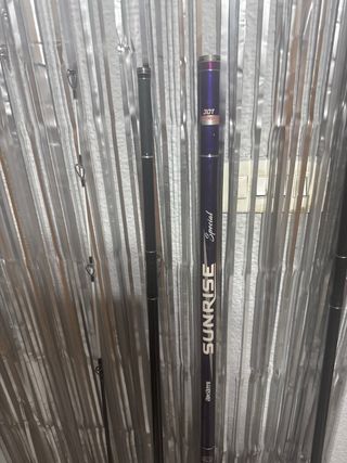 Cañas de pesca Sunrise  están nuevas casi