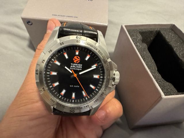 Jacques Lemans. Reloj Euroliga.