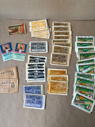 Bustine Coloranti Vintage Industria Colori
