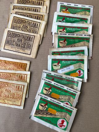 Bustine Coloranti Vintage Industria Colori