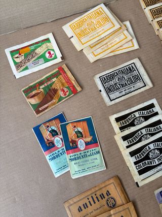 Bustine Coloranti Vintage Industria Colori