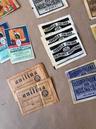 Bustine Coloranti Vintage Industria Colori