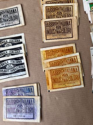 Bustine Coloranti Vintage Industria Colori