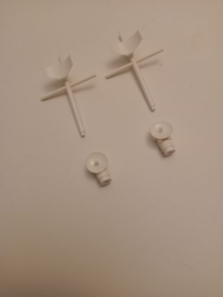 Lote 2 Antenas y 2 Radares Blancos