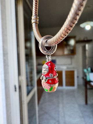 Charm Matrioska Apribile Argento 925