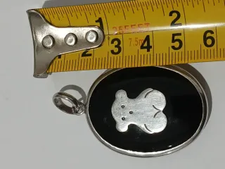 Colar Prata 925 +Pendente Tous Ursinho Prata
