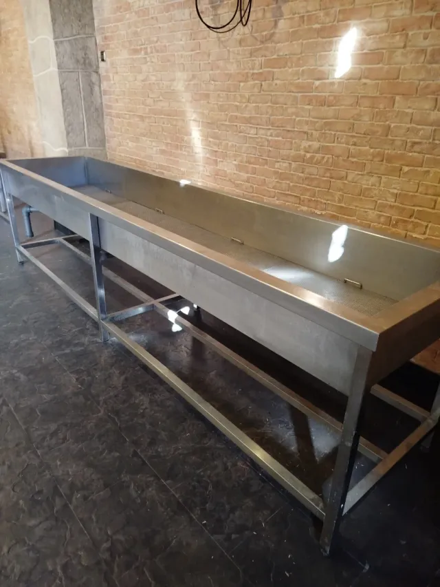 Mesa Cuba Acero Inoxidable