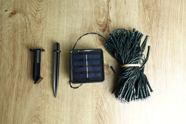 Guirlanda de luzes solares 100 LEDs Natal